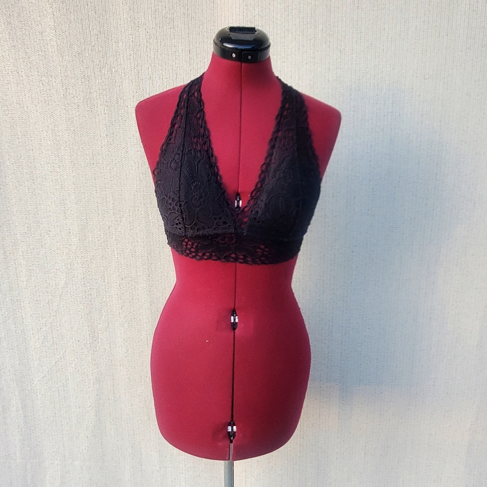 Wishful Park Black Bralette Size Medium